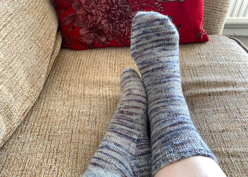 Grey socks – a finished&nbsp;project